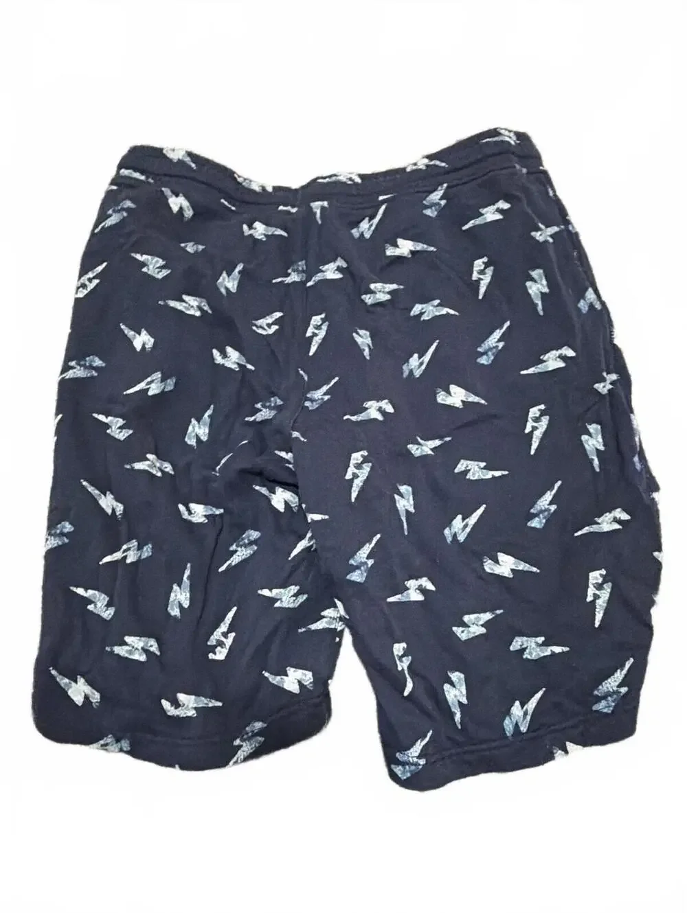 Old Navy Kids Fleece Navy Blue Patterned Casual Shorts XXL Plus